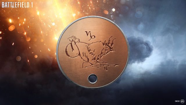 Battlefield 1 erhält ebenfalls Capricorn Community Mission 1 Battlefield 1 Capricorn Dog Tag
