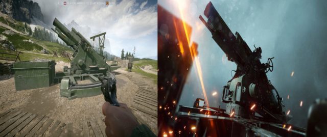 Battlefield 1: DLC Haubitze auch um Hauptspiel entdeckt 1 Battlefield 1 DLC Content bereits auf Basis-Multiplayer "Monte Grappa" gesichtet.