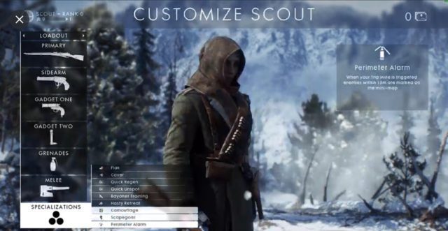 Battlefield 1: Perks kommen zurück auf´s Schlachtfeld 1 bf1 Specilizations scout