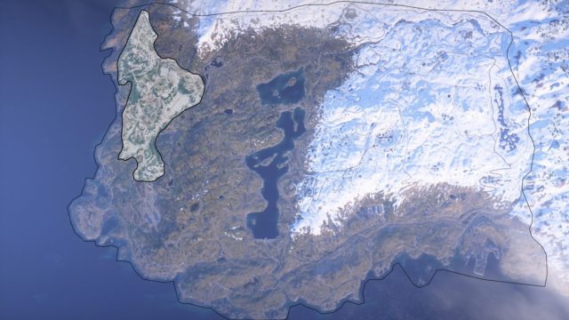 Battlefield V Firestorm: Map Übersicht von Halvøy zeigt die größte Map, die es in Battlefield je gegeben hat 3 Halvøy ist 10-Fach größer als Hamada