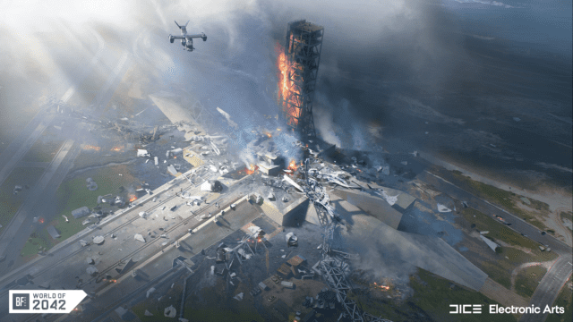 Exodus-Kurzfilm zeigt Anfänge des Bürgerkriegs in Battlefield 2042 10 1 BF2042 Concept Narrative Hub Orbital 02 1920x1080