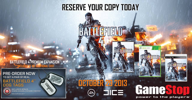 GameStop gibt ebenfalls Releasedatum im Okotober an battlefield 4 release date leak gamestop