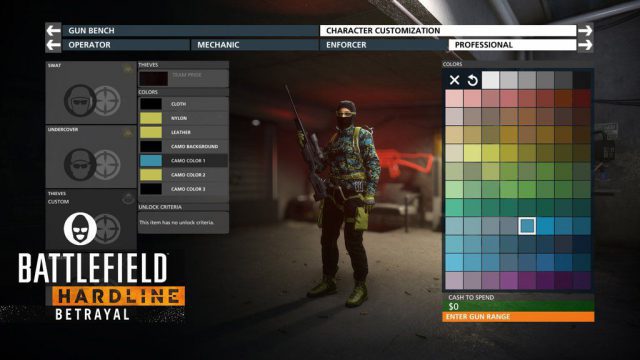 Battlefield Hardline: Betrayal - Screenshots zum Gun Bench Feature 4 Cbg8u jWwAAkqLv