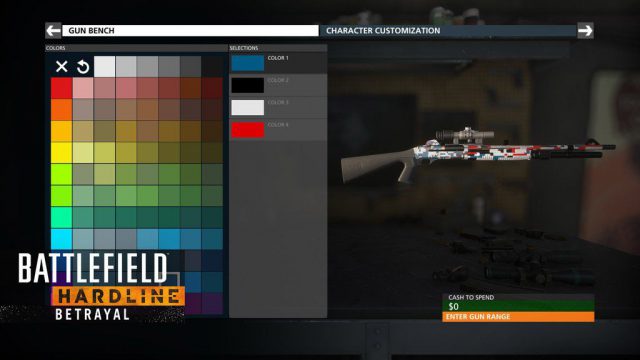 Battlefield Hardline: Betrayal - Screenshots zum Gun Bench Feature 2 Cbg8ufkWIAE Hgt