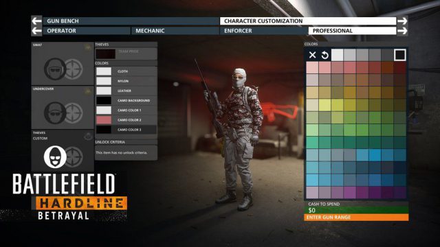Battlefield Hardline: Betrayal - Screenshots zum Gun Bench Feature 3 Cbg8vF9WwAA t4y