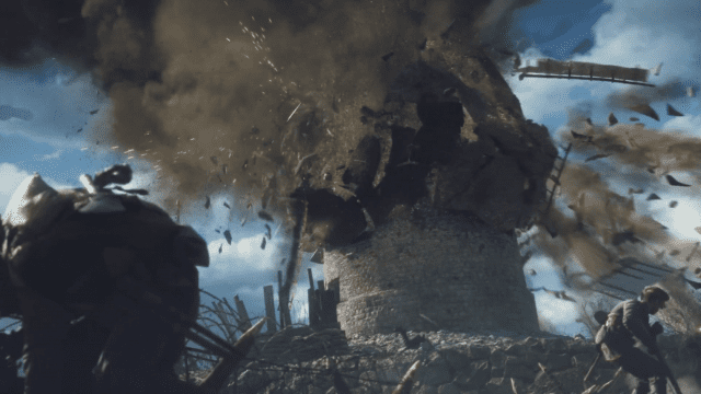 Battlefield 1: Traileranalyse, maximale Spieleranzahl, Releasedaten, Klassen und vieles mehr 6 Zerstörung einer Windmühle