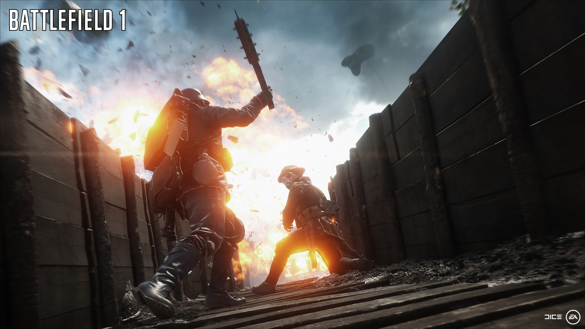 Battlefield 1: Neuer Screenshot und 10 Fakten über die Waffen 1 Neuer Battlefield 1 Screenshot -Trench Warfare