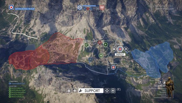 Battlefield 1: Operations Spielmodus im Detail 1 Battlefield 1: Frühes Concept Art der Map Monte Grappa samt Commander.
