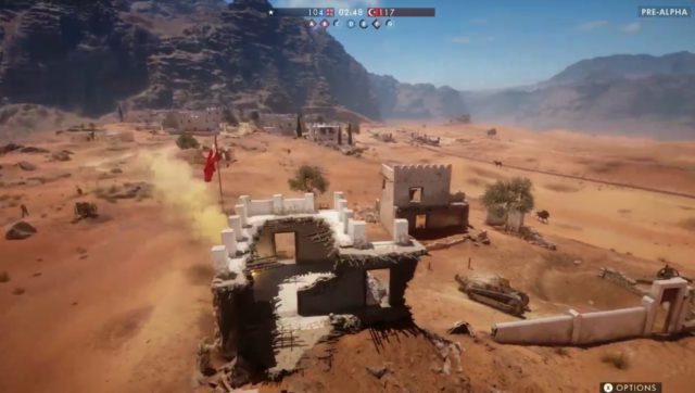Battlefield 1 auf der Gamescom 2016 angespielt 3 Die Wüste von Sinai ist eine große Wüstenmap mit einem Dorf in der Mitte, in dem es hitzige Infanterie Gefechte gibt.