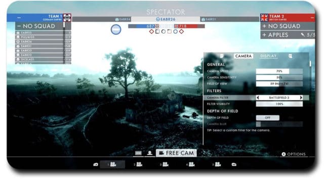 Battlefield 1 kommt mit mächtigem Spectator-Modus samt Cinematic Tool 1 Der neue Battlefield 1 Spectator-Modus mit allerhand neuer Funktionen und Features.