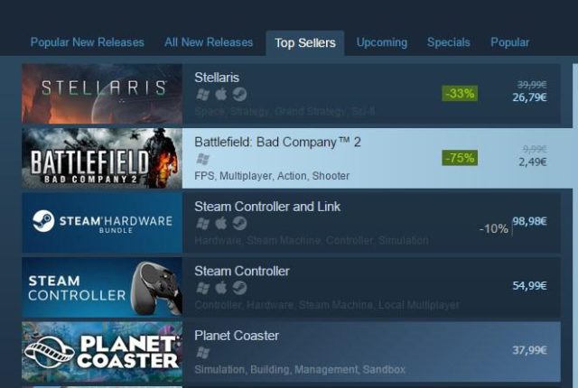 Battlefield Bad Company 2 ist auf Platz 2 der Steam Verkaufscharts 2 cbkzbbs4lgay