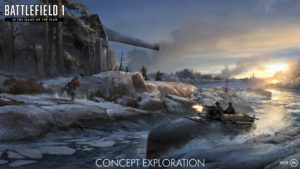 Battlefield 1 Erweiterungspack / DLC "In the Name of the Tsar" 11 Küstengeschützbatterien