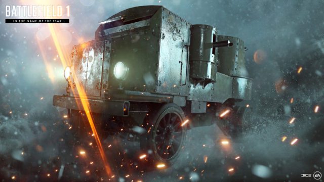 Battlefield 1 Erweiterungspack / DLC "In the Name of the Tsar" 9 Putilow-Garford Panzerwagen
