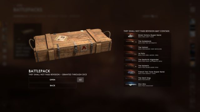 bf1 battlepack giveaway by dice
