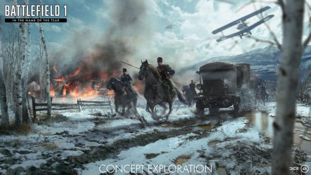 Battlefield 1: Neue Concept Arts und Infos zu "In The Name Of The Tsar" 3 Battlefield 1 In The Name Of The Tsar Concept Art 1