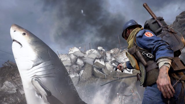 Battlefield 1: Megalodon Easter Egg auf Fort Vaux 3 battlefield 1 megalodon easter egg Screenshot 1