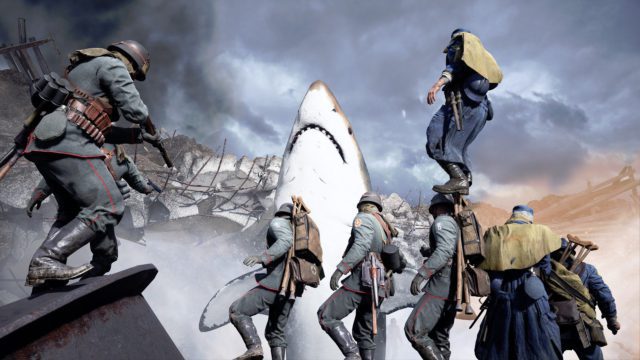 Battlefield 1: Megalodon Easter Egg auf Fort Vaux 1 battlefield 1 megalodon easter egg Screenshot 3