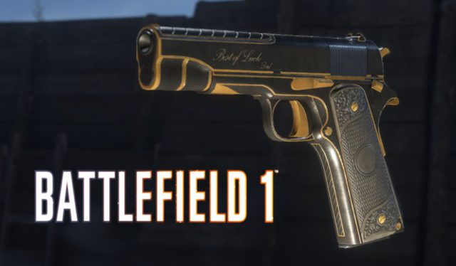 Battlefield 1: DICE veröffentlicht Nivelle Nights Revision der Battlefield 1 Battlepacks 2 M1911 Care Package Skin