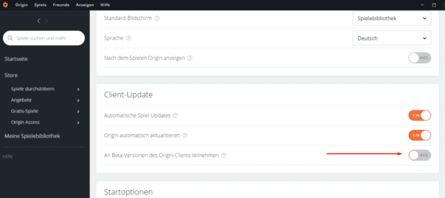 Origin: Beta-Update bringt allerhand neue Funktionen 1 Teilnahme an der Origin-Client Beta