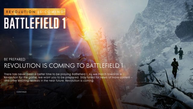 battlefield 1 revolution