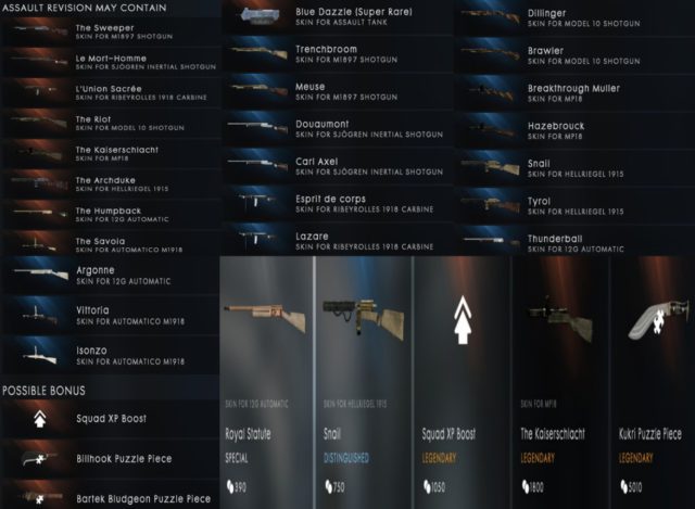 Battlefield 1 Assault Battlepack Revision