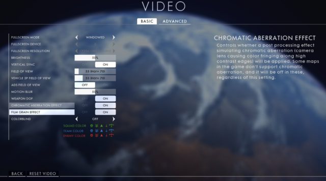 Battlefield 1: Neues CTE Update für PC Spieler verfügbar 1 bf1 deactivate CA and Film grain