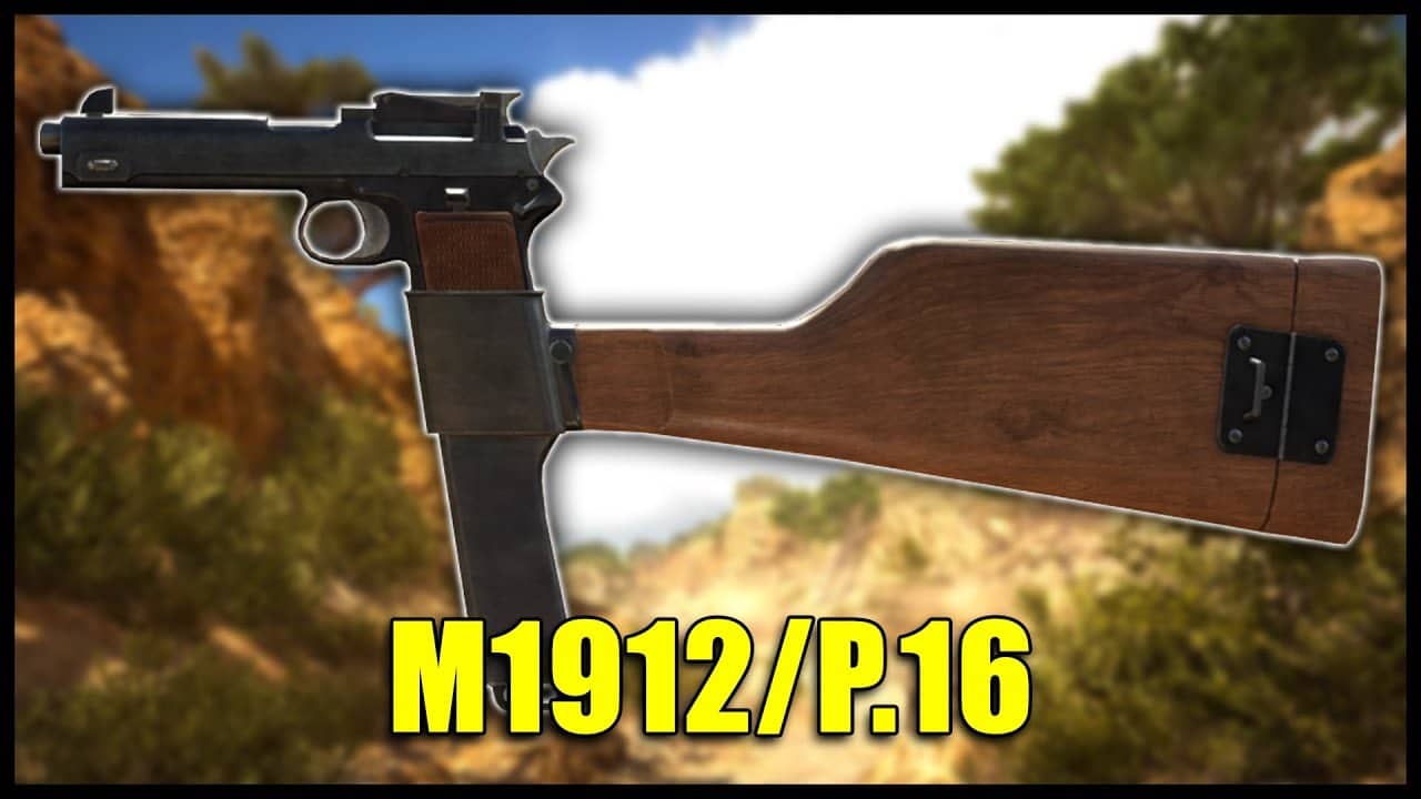 Battlefield 1 – Historische Waffen Maschinenpistole M1912