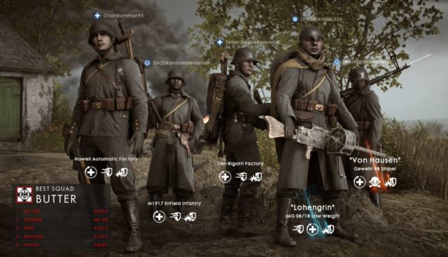 battlefield 1 EOR Screen febraur update