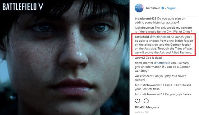 Battlefield V: Zum Release nur mit zwei Fraktionen 1 DehK8wZWkAAWsKX