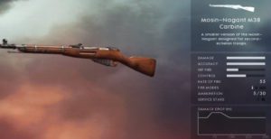 bf1 Mosin Nagant M38 Carbine