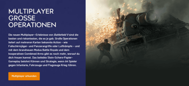 Battlefield V: Coop Spielmodus "Combined Arms" zum Release ebenfalls nicht enthalten? 2 Battlefield V Combined Arms erst nach dem Release 1