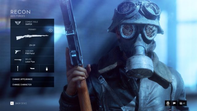 Battlefield V: Informationen zu den ersten Kampfrollen und vier neue Screenshots 19 bfv loadout recon