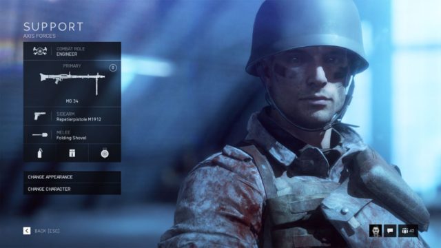 Battlefield V: Informationen zu den ersten Kampfrollen und vier neue Screenshots 15 bfv loadout support
