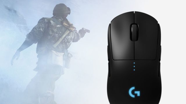 Logitech stellt streng limitiertes und unverkäufliches Battlefield V Gear vor 4 Logitech G PRO Kabellose Gaming-Maus mit Hero-Sensor