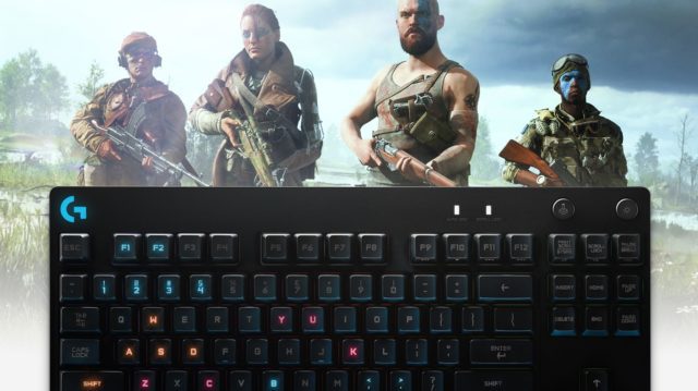 Logitech stellt streng limitiertes und unverkäufliches Battlefield V Gear vor 5 Logitech G PRO Mechanical Keyboard