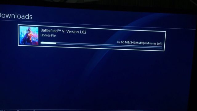 Battlefield V: Konkreter Zeitplan und Downloadgrößen für das morgige Riesen-Update bekannt 2 Dr6q3r0XgAAbKxG