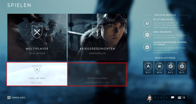 Battlefield V: Tides of War & Neue Map "Panzerstorm" kommen Anfang Dezember 2 Screenshot 1