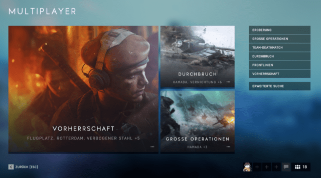 Battlefield V: Spielmodus spezifische Server sind jetzt online 1 battlefield v gamemode spezifische server sind online