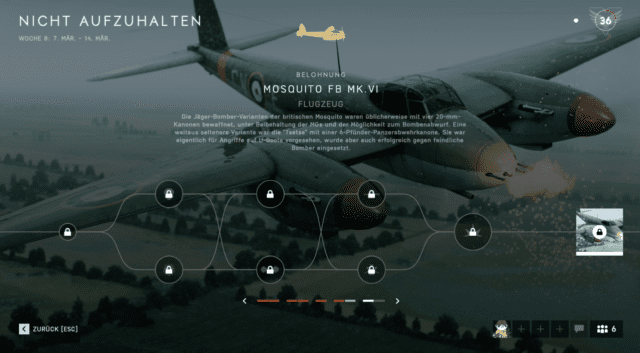 Battlefield V: Rauchbeschuss und Sektor Artillerie ab nächster Woche verfügbar, neue Flugzeuge kommen ebenfalls 5 Mosquito FB MKVI