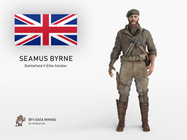 Battlefield V: Bilder und Details zu Elitesoldaten geleakt 5 Seamus Byrne
