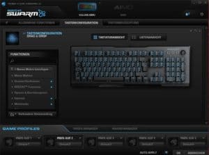 Roccat Vulcan 121 AIMO im ausführlichen Test 5 Roccat Swarm Tastenkonfiguration
