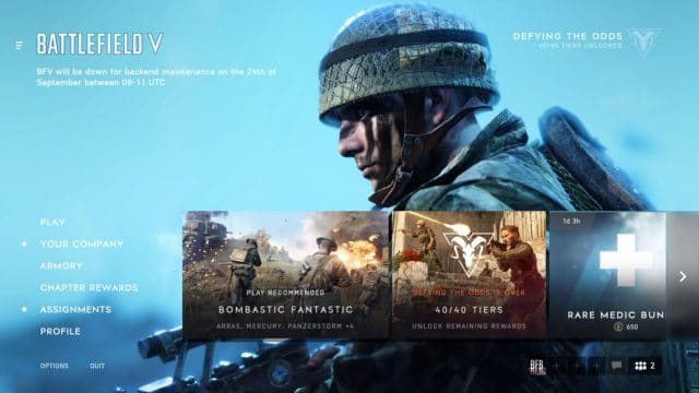 Morgen Backend Wartungsarbeiten für Battlefield V Update 4.6 1 EFIzZvyXUAAJRcb