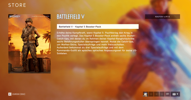 Battlefield V Jahr 2 Edition und Booster Packs für Kapitel 5: Pazifikkrieg veröffentlicht 2 Battlefield V Booster Pack 2