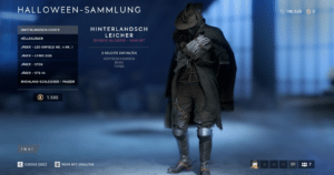 battlefield v halloween skins 1