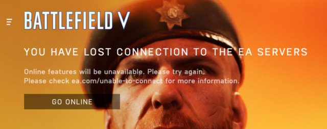 Battlefield V: Störung der Online-Dienste nach über 48 Stunden endlich behoben 1 battlefield v server offline