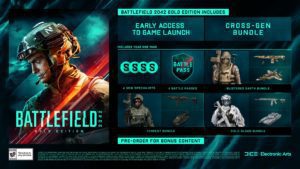 Battlefield 2042 - Die drei unterschiedlichen Versionen, Early Access, Boni und 1 Jahr Season Pass 5 Battlefield 2042 Gold Edition