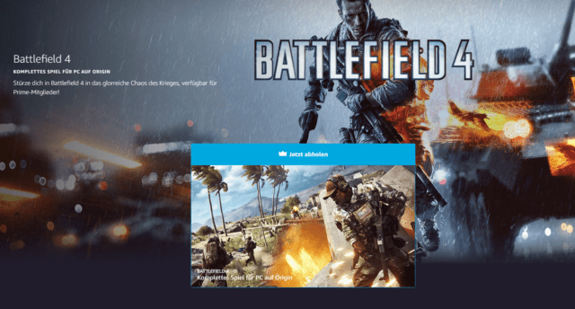 Battlefield 4 ist aktuell gratis für Abonnenten von Amazon Prime / Prime Gaming 1 battlefield 4 prime