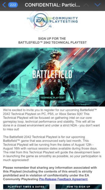EA verschickt Einladungen zum Battlefield 2042 Closed Technical Playtest 1 E75D524WUAs 90P
