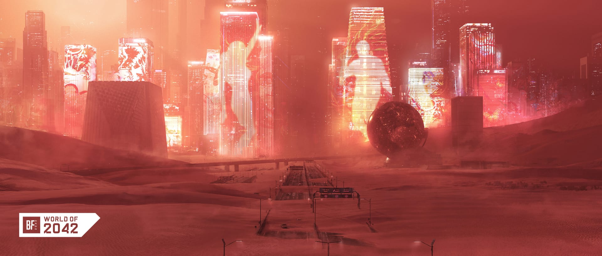 Battlefield 2042: Hintergrundgeschichte "Reise der No-Pats" Kapitel 1 veröffentlicht 1 Das prächtige Doha wurde einst wegen seiner LED-Skyline als "Stadt des Quarz" bezeichnet.