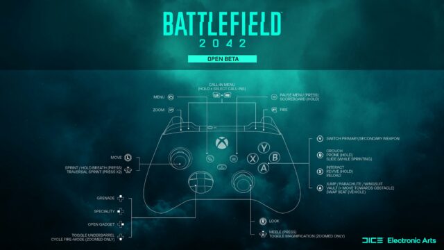 Battlefield 2042: EA kündigt offizielle Beta Termine an, Systemanforderungen & Beta Trailer 2 Battlefield 2042 Beta Xbox Controller Settings